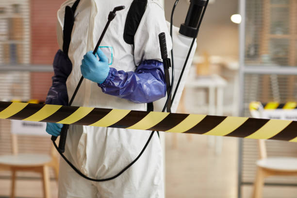 Professional Drug Lab Cleanup technician working in Canehill, AR